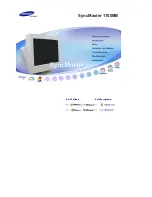 Samsung SyncMaster 1100MB Manual preview