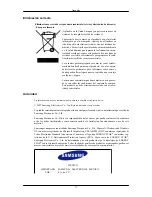 Предварительный просмотр 72 страницы Samsung SyncMaster 2043NW Manual Del Usuario