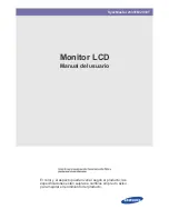 Samsung SyncMaster 2333T Manual Del Usuario preview