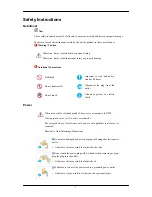 Preview for 2 page of Samsung SyncMaster 2443BW User Manual