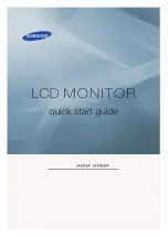 Samsung SyncMaster 2443NW Quick Start Manual preview