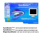 Samsung SyncMaster 450Nb User Manual preview