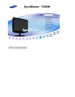 Samsung SyncMaster 732NW Manual Del Usuario preview