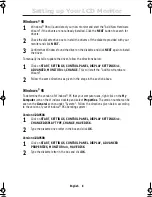 Предварительный просмотр 10 страницы Samsung SyncMaster 770TFT, 870TFT, 170T Owner'S Instructions Manual