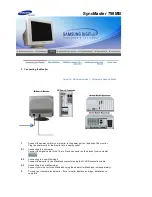 Предварительный просмотр 34 страницы Samsung SyncMaster 794MB Owner'S Manual