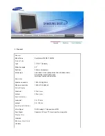 Предварительный просмотр 100 страницы Samsung SyncMaster 794MB Owner'S Manual