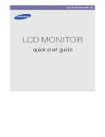 Samsung SyncMaster BN59-00954A_02 Quick Start Manual preview