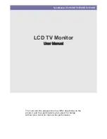 Samsung SyncMaster P2370HD User Manual preview