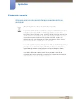 Preview for 121 page of Samsung SyncMaster S19C450BR Manual Del Usuario