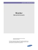 Samsung SyncMaster S22B310B Manual Del Usuario preview