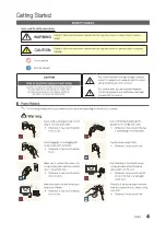 Предварительный просмотр 4 страницы Samsung SyncMaster TB301 User Manual