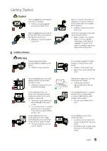 Предварительный просмотр 5 страницы Samsung SyncMaster TB301 User Manual