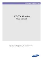 Samsung SyncMaster XL2270HD User Manual preview
