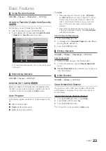 Preview for 22 page of Samsung TC550 User Manual