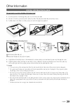 Preview for 39 page of Samsung TC550 User Manual