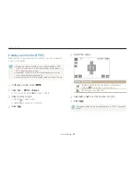 Предварительный просмотр 79 страницы Samsung TL220 - DualView Digital Camera User Manual