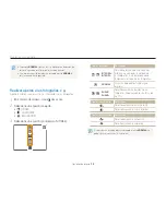 Предварительный просмотр 47 страницы Samsung TL34HD - Digital Camera - Compact Manual Del Usuario