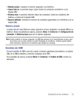 Preview for 57 page of Samsung TracFone SGH-T245G Manual Del Usuario