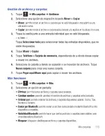 Preview for 117 page of Samsung TracFone SGH-T528G Manual Del Usuario