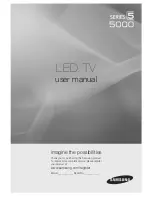 Samsung UN32C5000QF Manual Del Usuario preview