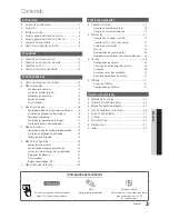 Предварительный просмотр 3 страницы Samsung UN32C5000QF Manual Del Usuario