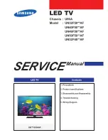 Samsung UN32F50**AF Service Manual preview