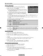 Preview for 250 page of Samsung UN40B7000 - 40" LCD TV User Manual