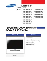 Samsung UN40D6400UF Service Manual preview