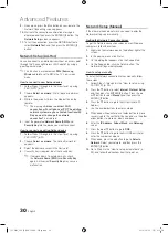 Preview for 30 page of Samsung UN46C6800UF User Manual