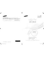 Samsung UN46ES8000 User Manual preview