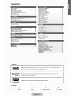 Preview for 3 page of Samsung UN55B6000 - 55" LCD TV User Manual