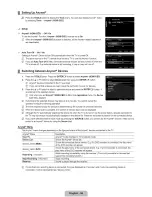 Preview for 58 page of Samsung UN55B6000 - 55" LCD TV User Manual