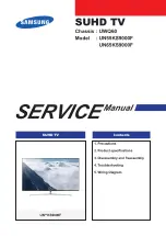 Samsung UN55KS9000F Service Manual preview