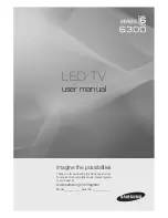 Samsung UN60C6300SF Manual Del Usuario preview
