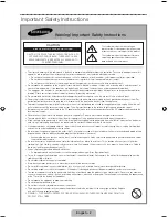 Preview for 2 page of Samsung UN65F6350AF Quick Manual