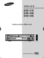 Samsung V80 Instruction Manual preview