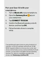 Preview for 6 page of Samsung VERIZON Gear S3 CLASSIC Quick Reference Manual