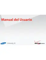 Предварительный просмотр 1 страницы Samsung VERIZON SCHU460 Manual Del Usuario