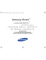 Preview for 1 page of Samsung Vibrant SGH-t959 Manual Del Usuario