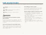 Preview for 2 page of Samsung Vluu ST600 User Manual