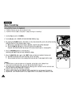 Предварительный просмотр 40 страницы Samsung VP D 352 i Owner'S Instruction Book