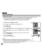 Предварительный просмотр 54 страницы Samsung VP D 352 i Owner'S Instruction Book