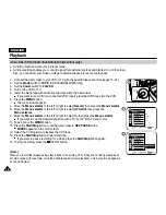 Предварительный просмотр 76 страницы Samsung VP D 352 i Owner'S Instruction Book