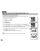 Предварительный просмотр 106 страницы Samsung VP D 352 i Owner'S Instruction Book