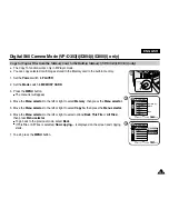 Предварительный просмотр 107 страницы Samsung VP D 352 i Owner'S Instruction Book