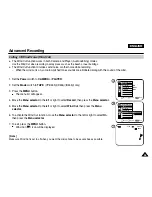 Preview for 55 page of Samsung VP-D451I Owner'S Instruction Manual