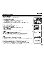 Preview for 67 page of Samsung VP-D451I Owner'S Instruction Manual