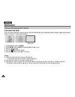 Preview for 112 page of Samsung VP-D451I Owner'S Instruction Manual