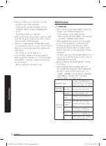 Предварительный просмотр 22 страницы Samsung VS20A95943N User Manual