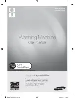 Samsung WA476DSHASU/A1 User Manual preview